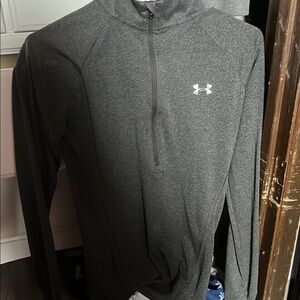 Under Armour Gray Quarter-Zip Pullover